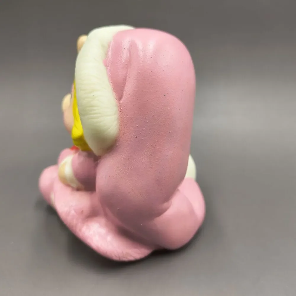 Vintage 1989 Remco Muppet Babies Miss Piggy Squeeze/Squeaky Bath Toy NWOP